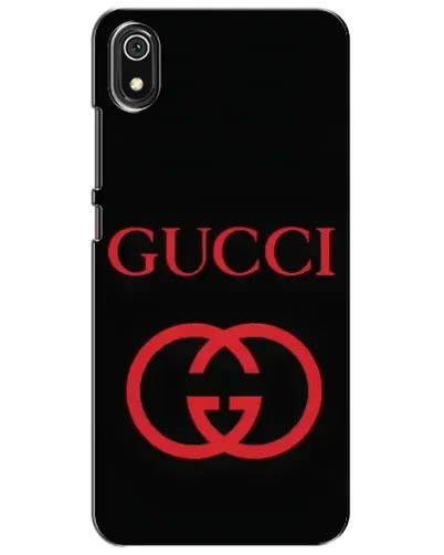Чехол для Xiaomi Redmi 7A с картинкой «Gucci — красный логотип»