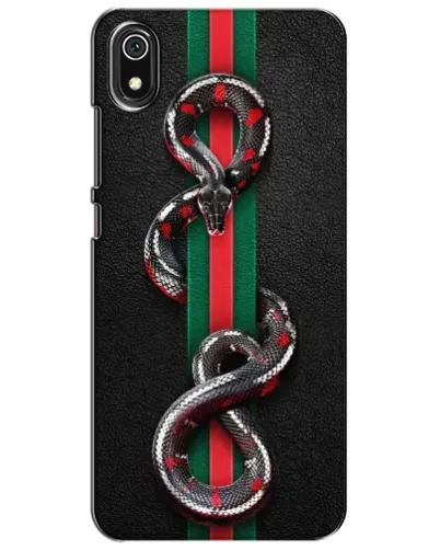 Чехол для Xiaomi Redmi 7A с картинкой «Gucci — змея на полосе» Чехол для Xiaomi Redmi 7A с картинкой «Gucci — змея на полосе»