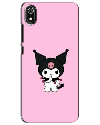 Чехол для Xiaomi Redmi 7A с картинкой «Kuromi — розовая нежность»