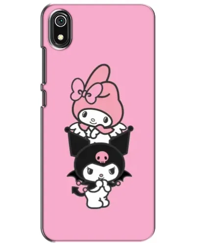 Чехол для Xiaomi Redmi 7A с картинкой «My Melody и Kuromi»