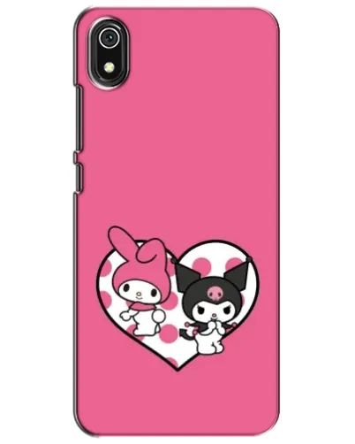 Чехол для Xiaomi Redmi 7A с картинкой «Kuromi и My Melody»