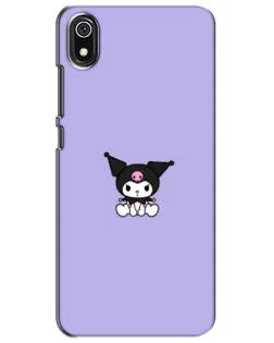 Чехол для Xiaomi Redmi 7A с картинкой «Kuromi — фиолетовый минимализм»