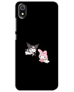 Чехол для Xiaomi Redmi 7A с картинкой «My Melody и Kuromi»