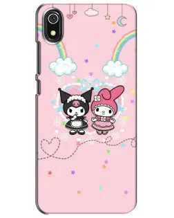 Чехол для Xiaomi Redmi 7A с картинкой «My Melody и Kuromi»