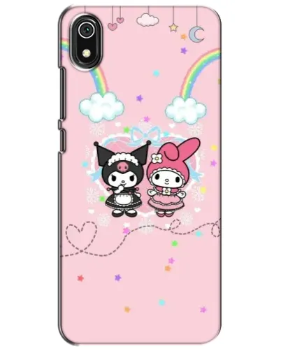 Чехол для Xiaomi Redmi 7A с картинкой «My Melody и Kuromi»