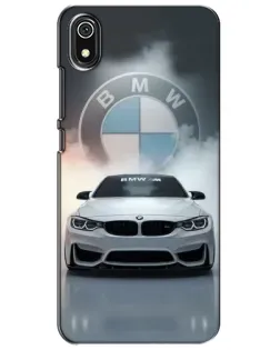 Чехол для Xiaomi Redmi 7A с картинкой «BMW в белом дыму»