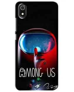 Чохол для Xiaomi Redmi 7A з картинкою «Червоний імпостер — макро» Чохол для Xiaomi Redmi 7A з картинкою «Червоний імпостер — макро»