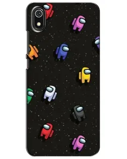 Чохол для Xiaomi Redmi 7A з картинкою «Космічний патерн Among Us» Чохол для Xiaomi Redmi 7A з картинкою «Космічний патерн Among Us»