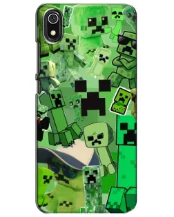 Чохол для Xiaomi Redmi 7A з картинкою «Кріпери Minecraft» Чохол для Xiaomi Redmi 7A з картинкою «Кріпери Minecraft»