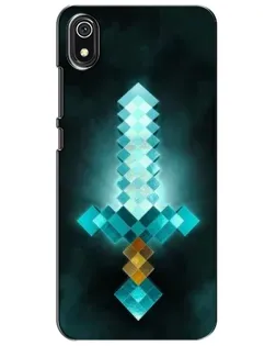 Чохол для Xiaomi Redmi 7A з картинкою «Алмазний меч неон» Чохол для Xiaomi Redmi 7A з картинкою «Алмазний меч неон»
