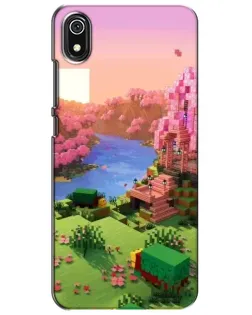 Чохол для Xiaomi Redmi 7A з картинкою «Рожеве дерево Minecraft» Чохол для Xiaomi Redmi 7A з картинкою «Рожеве дерево Minecraft»