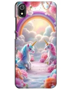 Чехол для Xiaomi Redmi 7A с картинкой «Радуга и единороги» Чехол для Xiaomi Redmi 7A с картинкой «Радуга и единороги»