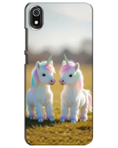 Чехол для Xiaomi Redmi 7A с картинкой «Пара единорогов» Чехол для Xiaomi Redmi 7A с картинкой «Пара единорогов»