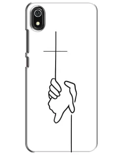 Чохол для Xiaomi Redmi 7A з картинкою «Рука тримає»
