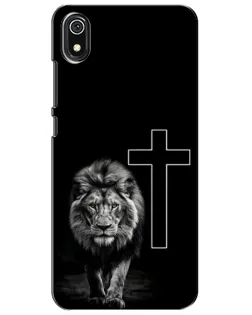 Чохол для Xiaomi Redmi 7A з картинкою «Лев та Хрест»