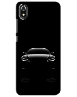 Чохол для Xiaomi Redmi 7A з картинкою «Силует Tesla Night»