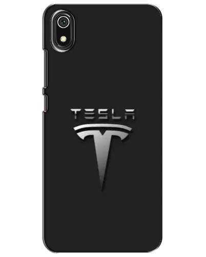 Чехол для Xiaomi Redmi 7A с картинкой «Стальной логотип Tesla» Чехол для Xiaomi Redmi 7A с картинкой «Стальной логотип Tesla»