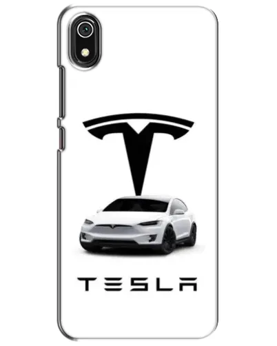 Чехол для Xiaomi Redmi 7A с картинкой «Tesla White Style» Чехол для Xiaomi Redmi 7A с картинкой «Tesla White Style»