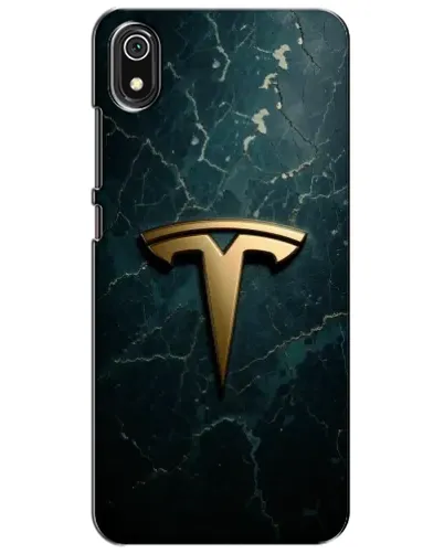 Чехол для Xiaomi Redmi 7A с картинкой «Мраморная Tesla Gold» Чехол для Xiaomi Redmi 7A с картинкой «Мраморная Tesla Gold»