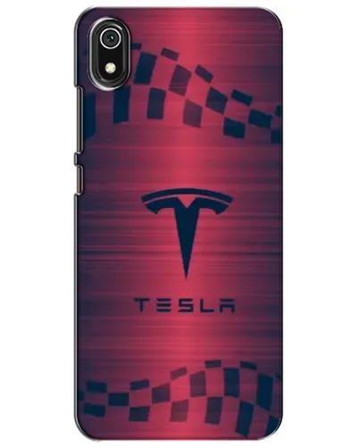Чехол для Xiaomi Redmi 7A с картинкой «Тесла красный карбон» Чехол для Xiaomi Redmi 7A с картинкой «Тесла красный карбон»