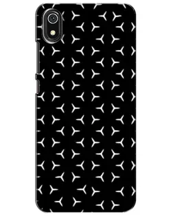 Чехол для Xiaomi Redmi 7A с картинкой «Mercedes паттерн звезд»