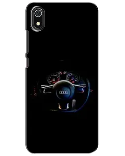 Чохол для Xiaomi Redmi 7A з картинкою «Салон Audi — кермо»
