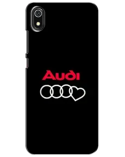 Чохол для Xiaomi Redmi 7A з картинкою «Логотип Audi Heart»