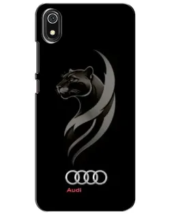 Чохол для Xiaomi Redmi 7A з картинкою «Графіка — пантера та Audi»
