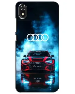 Чохол для Xiaomi Redmi 7A з картинкою «Audi Sport — неон»
