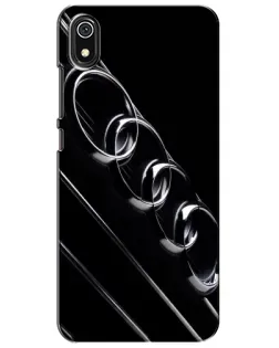 Чохол для Xiaomi Redmi 7A з картинкою «Audi — абстрактні кільця»
