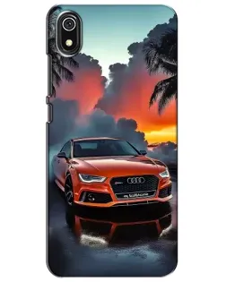 Чохол для Xiaomi Redmi 7A з картинкою «Audi — захід сонця»