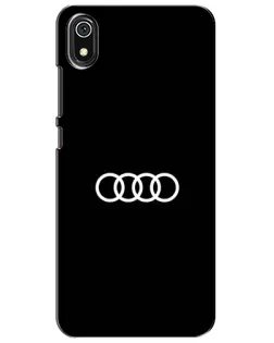 Чохол для Xiaomi Redmi 7A з картинкою «Audi White Logo»