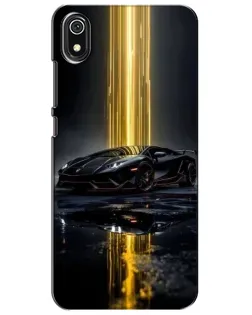 Чохол для Xiaomi Redmi 7A з картинкою «Нічний Lamborghini драйв»