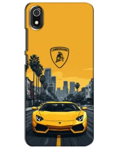 Чехол для Xiaomi Redmi 7A с картинкой «Желтый Lamborghini город» Чехол для Xiaomi Redmi 7A с картинкой «Желтый Lamborghini город»