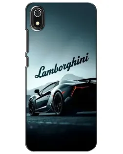 Чехол для Xiaomi Redmi 7A с картинкой «Классическая надпись Lamborghini»