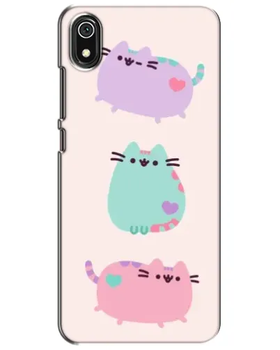 Чехол для Xiaomi Redmi 7A с картинкой «Pusheen трио» Чехол для Xiaomi Redmi 7A с картинкой «Pusheen трио»