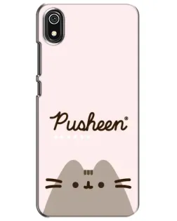 Чохол для Xiaomi Redmi 7A з картинкою «Pusheen логотип» Чохол для Xiaomi Redmi 7A з картинкою «Pusheen логотип»
