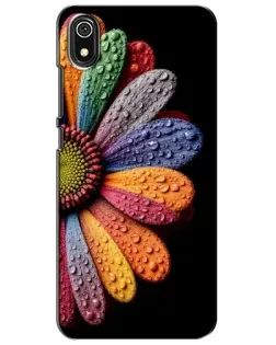 Чохол для Xiaomi Redmi 7A з картинкою «Райдужна квітка»