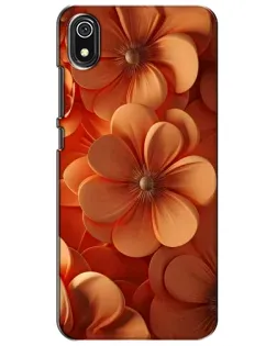 Чохол для Xiaomi Redmi 7A з картинкою «Помаранчева макро квітка»