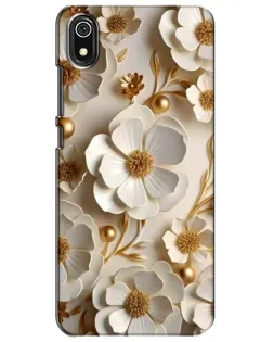 Чохол для Xiaomi Redmi 7A з картинкою «Білі паперові квіти»