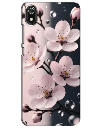 Чехол для Xiaomi Redmi 7A с картинкой «Нежная сакура и капли» Чехол для Xiaomi Redmi 7A с картинкой «Нежная сакура и капли»