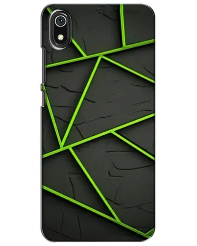 Чехол для Xiaomi Redmi 7A с картинкой «Зеленые геометрические линии» Чехол для Xiaomi Redmi 7A с картинкой «Зеленые геометрические линии»