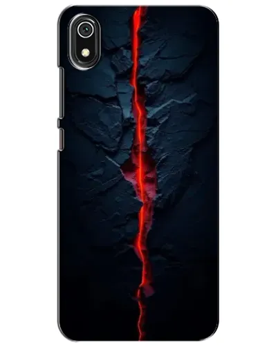 Чехол для Xiaomi Redmi 7A с картинкой «Kрасная лавовая трещина» Чехол для Xiaomi Redmi 7A с картинкой «Kрасная лавовая трещина»