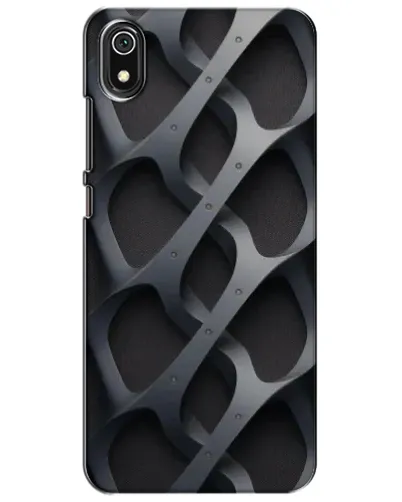 Чехол для Xiaomi Redmi 7A с картинкой «Объемное серое плетение» Чехол для Xiaomi Redmi 7A с картинкой «Объемное серое плетение»