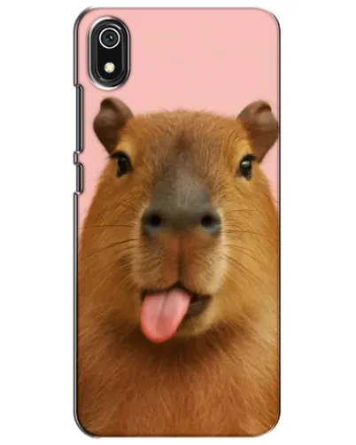 Чехол для Xiaomi Redmi 7A с картинкой «Капибара с языком» Чехол для Xiaomi Redmi 7A с картинкой «Капибара с языком»