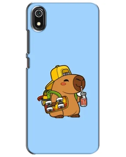 Чехол для Xiaomi Redmi 7A с картинкой «Капибара на скейте» Чехол для Xiaomi Redmi 7A с картинкой «Капибара на скейте»