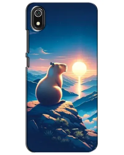 Чехол для Xiaomi Redmi 7A с картинкой «Закат солнца с капибарой» Чехол для Xiaomi Redmi 7A с картинкой «Закат солнца с капибарой»