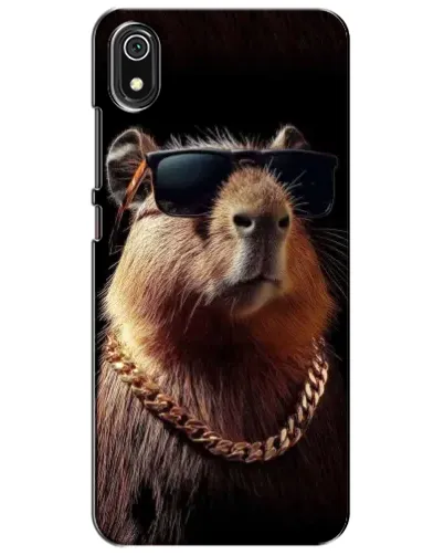 Чехол для Xiaomi Redmi 7A с картинкой «Капибара золотая цепь» Чехол для Xiaomi Redmi 7A с картинкой «Капибара золотая цепь»