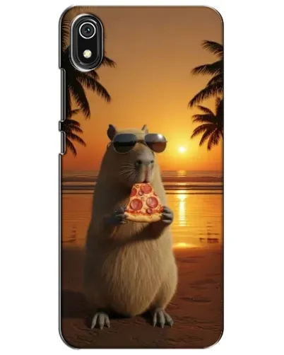Чехол для Xiaomi Redmi 7A с картинкой «Капибара с пиццей» Чехол для Xiaomi Redmi 7A с картинкой «Капибара с пиццей»