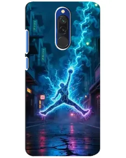 Чохол для Xiaomi Redmi 8 з картинкою «Jordan Gold Jumpman»